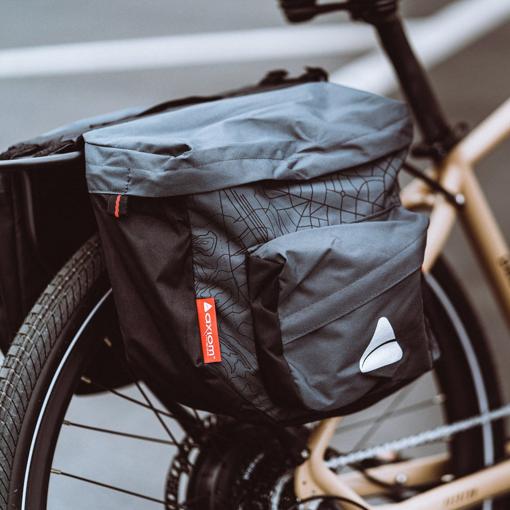 Aventon Rear Rack Close Up Lifestyle Shot